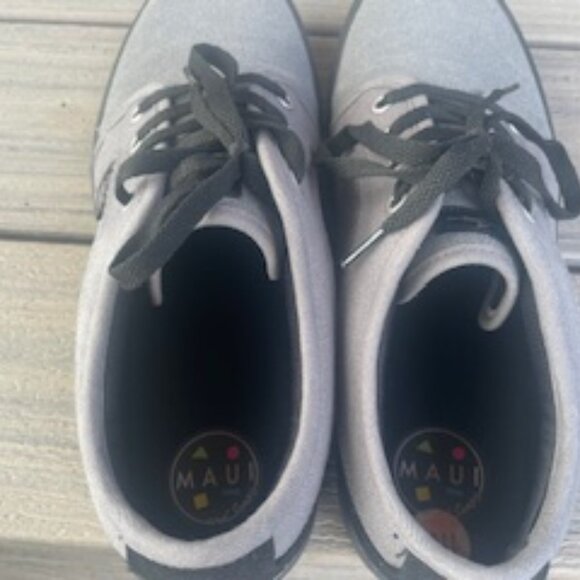 Maui and Sons Mens Canvas Wave Sneaker - Picture 8 of 10